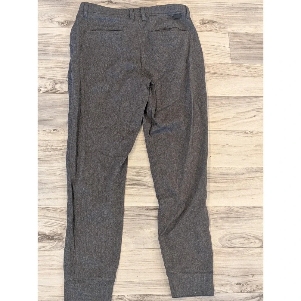 North Face Travel Trouser Pants Mens 30x27 Gray Stretch Drawstring Tapered Comfy